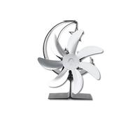 Pyltha Heat Powered Stove Fan - Efficient Heating with Energy Self Powered Design, Fast Aluminum Blade Air Circulation, Silent Operation for Outdoor Ice Fishing & Wood Stove Use, Compac (type 3)