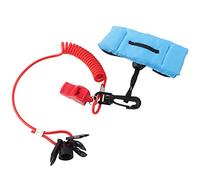 Pyltha Kill Switch Key Set with Flexible Retractable Lanyard, 60in Length, Emergency Flameout for Outboard Motors - Durable Safety Tether, Easy Installation, Accident Prevention