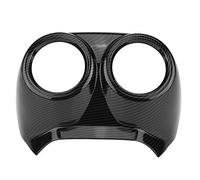 Pyltha Rear Seat Air Conditioner Outlet Trim Cover, ABS Plastic, 1 Piece, Black - Scratch, Easy Installation, Fits Stelvio 2017-2018