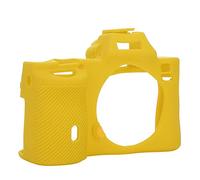 Pyltha Silicone Camera Case for A7R A7 A7S, Stretchable Tough, Yellow Red Camouflage - Durable Protection, Washable, Non - Slip Grip (Yellow)