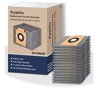 Pymin 14 Pack Replacement Dust Bag Compatible With Eufy Clean X10 Pro Omni & X8 Pro & X8 Pro SES Robot Vacuum Self-Empty Station,2.5L large capacity with 4-Layer Replcement Bags