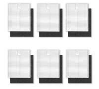 Pymin 6 Pack Hepa Filters for Eufy Clean L50 / L50 SES / L60 / L60 Hybrid Robot Vacuum Cleaner Washable Accessories