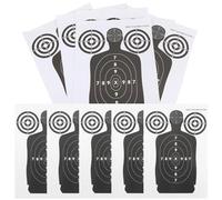 PYMUST 10pcs Archery Target Papers Bow and Arrow Practice Aiming Hunting Shooting Training Surface Accessories (43 * 63.5cm)