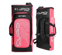 PYMUST Archery Bow Backpack for Takedown Recurve Bows - Foam Padded Protective Case with Arrow Tube for Gear & Accessories (Pink)