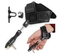 PYMUST Compound Bow Release CNC Stainless Steel Jaw Trigger Sensitivity Adjustable 360 Degree Rotation for LH/RH Archery Shooting Hunting Releaser