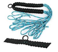 PYMUST Hunting Duck Rope Call Lanyard Decoys Hanging Strap Adjustable 12 Rings Hunter Game Bird Catching Accessories (Blue)