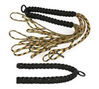 PYMUST Hunting Duck Rope Call Lanyard Decoys Hanging Strap Adjustable 12 Rings Hunter Game Bird Catching Accessories (Yellow)