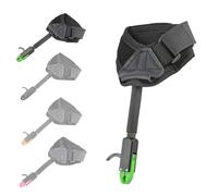 PYMUST Release Aid for Compound Bow Archery Adjustable Wrist Strap Design for Beginners & Hunters in Target Shooting & Outdoor Hunting (Green)