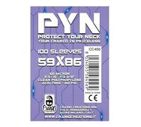 PYN 59x86, Protect Your Playing Cards, Pack of 100 Sleeves