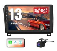 Pyniro 2G+64G Car Radio Stereo for Toyota Tundra 2007-2013, Sequoia 2008-2018 10.1Inch Android 13 Head Unit Touchscreen with Wireless CarPlay Android Auto Bluetooth GPS Navigation with Rear Camera