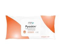 Pyoskin Antiseptic Wipes for Dogs & Cats - Cleansing & Moisturising - 3% Chlorhexidine - For Paws, Ears, Skin Folds & Hot Spots - Fragrance-Free - Large Format - 40 Count