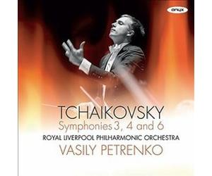 Pyotr Ilyich Tchaiko - Symphonies 3 4 And 6 - CD - J123z