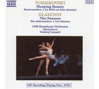 Pyotr Ilyich Tchaikovsky , Alexander Glazunov , Slovak Radio Symphony Orchestra , Ondrej Lenrd - Tchaikovsky: Sleeping Beauty/ Glazunov:The Seasons