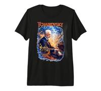 Pyotr Ilyich Tchaikovsky Composer Premium T-Shirt