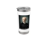 Pyotr Ilyich Tchaikovsky Composser Pianist Stainless Steel Insulated Tumbler