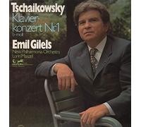 Pyotr Ilyich Tchaikovsky - Klavierkonzert Nr. 1, Emil Gilels, New Philh. Orch., Lorin Maazel [Vinyl LP]