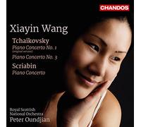 Pyotr Ilyich Tchaikovsky, Piano Concerto No. 1 in B flat minor, Piano Concerto No. 3 in E flat major, Alexander Scriabin