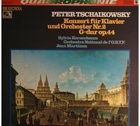 Pyotr Ilyich Tchaikovsky , Sylvia Kersenbaum , Orchestre National De France , Jean Martinon - Konzert Für Klavier Und Orchester Nr.2 G~dur Op.44 - His Master's Voice - 1 C 063-12 124 Q, EMI Electrola - 1 C 063-12 124 Q