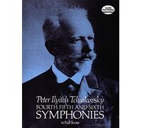 Pyotr Ilyich Tchaikovsky: Symphonies Nos 4, 5, 6 in Full Score for Orchestra | Complete Orchestral Score Book for Study Performance and Reference ... Edition UK (Dover Orchestral Music Scores)