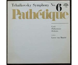 Pyotr Ilyich Tchaikovsky - Symphony No. 6 - Pathétique - Pyotr Ilyich Tchaikovsky, The Czech Philharmonic Orchestra, Lovro Von Matacic LP
