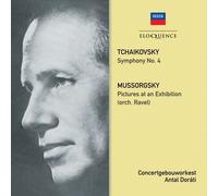 Pyotr Il'yich Tchaikovsky : Tchaikovsky: Symphony No. 4/Mussorgsky: Pictures at