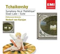 Pyotr Il'yich Tchaikovsky - Tchaikovsky: Symphony No. 6 'Pathetique'; Swan Lake Suite (Philharmonia, Herbert von Karajan)