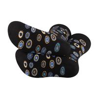 PYOUL 1 Pair Evil E Lover Gift Evil E Socks Evil E Amulet Socks Turkish Evil E Gift Nazar Amulet Gift (UK, Alpha, One Size, Regular, Regular, Evil E 1p)