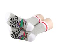PYOUL 1 Pair Massage Therapist Gift I'm Silently Judging Your Muscle Stiffness Socks Massage Crew Socks Healing Hands Gifts (UK, Alpha, One Size, Regular, Regular, Muscle Stiffness 1 Pair)