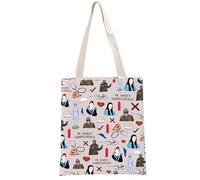 PYOUL Alien TV Show Inspired Gift This Is B*llshit Tote Bag American Science Fiction Lover Handbag Alien UFO Merch (This Is B*llshit Tote)