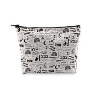 PYOUL Angel Numb Manifest Gift 2 * 2 Makeup Bag Spiritual Cosmetic Bag Lucky Numb Gift Number Meaning Gift (2 * 2 Bag)