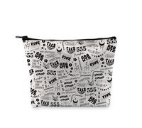 PYOUL Angel Numb Manifest Gift 5 * 5 Makeup Bag Spiritual Cosmetic Bag Lucky Numb Gift Number Meaning Gift (5 * 5 Bag)