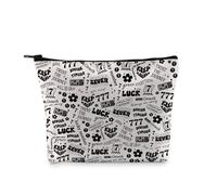 PYOUL Angel Numb Manifest Gift 7 * 7 Makeup Bag Spiritual Cosmetic Bag Lucky Numb Gift Number Meaning Gift (7 * 7 Bag)