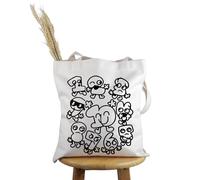 PYOUL Anime Game Inspired Gift X Finds His Value Tote Bag Game Fan Handbag Game Merch (Finds His Value Tote)