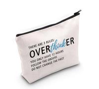 PYOUL Anime Inspired Gift There are 3 Rules Makeup Bag Anime Fan Cosmetic Bag Cosplay Merch (3 Rules Bag)
