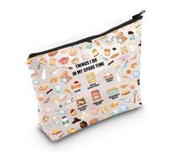 PYOUL Baking Lover Gift Things I Do in My Spare Time Baking Makeup Bag Baker Cosmetic Bag Baking Enthusiast Gift (Spare Time Baking B)
