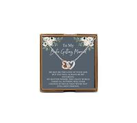 PYOUL Best Friend Gift to Bride, Bestie Getting Married Necklace, Bride Merch From Maid of Honor, Wedding Gift (Bestie Get Married N)
