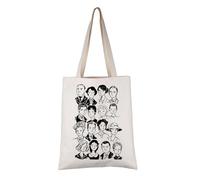 PYOUL British TV Show Inspired Gift D TV Show Character Tote Bag TV Show Merch (D TV Show Tote)