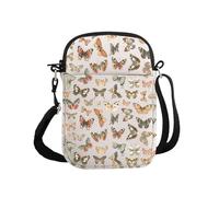 PYOUL Butterfly Theme Gift Butterfly Crossbody Bag Garden Lover Travel Bag Nature Lovers Gifts Cottagecore Gift (Butterfly CB)