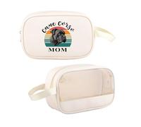 PYOUL Cane Corso Lover Gift Cane Corso Mom Clear Makeup Bag Cane Corso Owner Travel Toiletry Bag Pet Dog Merch (Cane Corso Mom MB)