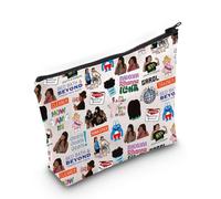 PYOUL Comedy Sitcom TV Show Inspired Gift Abbi and Ilana Makeup Bag Feminist Cosmetic Bag Cosplay Merch (Abbi and Ilana Bag)