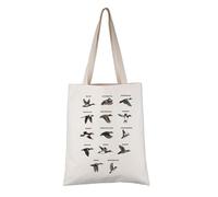 PYOUL Ducks Lover Gift Duck Breeds Tote Bag Duck Owner Farmer Handbag Ducks Hunting Gift (Duck Breeds 2.0 Tote)