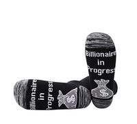 PYOUL Entrepreneur Socks - Future Billionaire & Boss Gift - 1 Pair