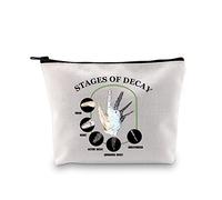 PYOUL Forensic Scientist Gift Stages of Decay Makeup Bag Forensic Science Investigator Cosmetic Bag Criminologist Gift Travel Bag (Stages of Decay B EU)