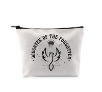 PYOUL Funny Book Gift Daughter of The Forgotten Makeup Bag Book Reader Cosmetic Bag Bookish Gift (The Forgotten Bag)