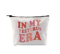 PYOUL Funny Hysterectomy Gift My Yeeterus Era Makeup Bag Cervical Cancer Care Cosmetic Bag Feminist Uterus Gift (My Yeeterus Era Bag)