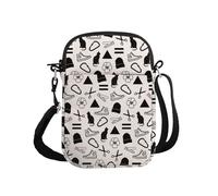 PYOUL Funny Lesbian Gift Subtle Lesbian Crossbody Bag Sapphic Travel Bag Lesbian Pride Lover Gift Coming Out Gift (Subtle Lesbian CB)