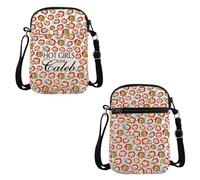 PYOUL Game Inspired Gift Five Cute Characters Crossbody Bag Game Fandom Travel Bag Game Souvenir Gift (Cale CB)