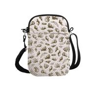 PYOUL Garden Snail Gift Snails Crossbody Bag Slow Living Travel Bag Nature Lovers Gifts Cottagecore Gift (Snails 2.0 CB)