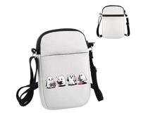 PYOUL Halloween Science Lover Gift Ghost Chemistry Crossbody Bag Science Teacher Travel Bag Laboratory Teacher Gift PhD Graduation Gift (Ghost Chemistry CB)