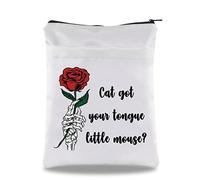 PYOUL Haunting Adeline Inspired Gift Cat Got Your Tongue Little Mouse Book Sleeve Zade and Adeline Book Cover Bookish Gift (Little Mouse BS EU)